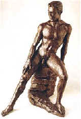 One of Neil Godfrey's sculptures