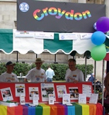 Croydon stall at London Pride